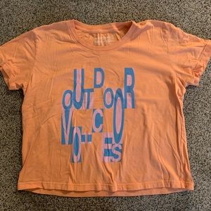 Outdoor Voices crop tee